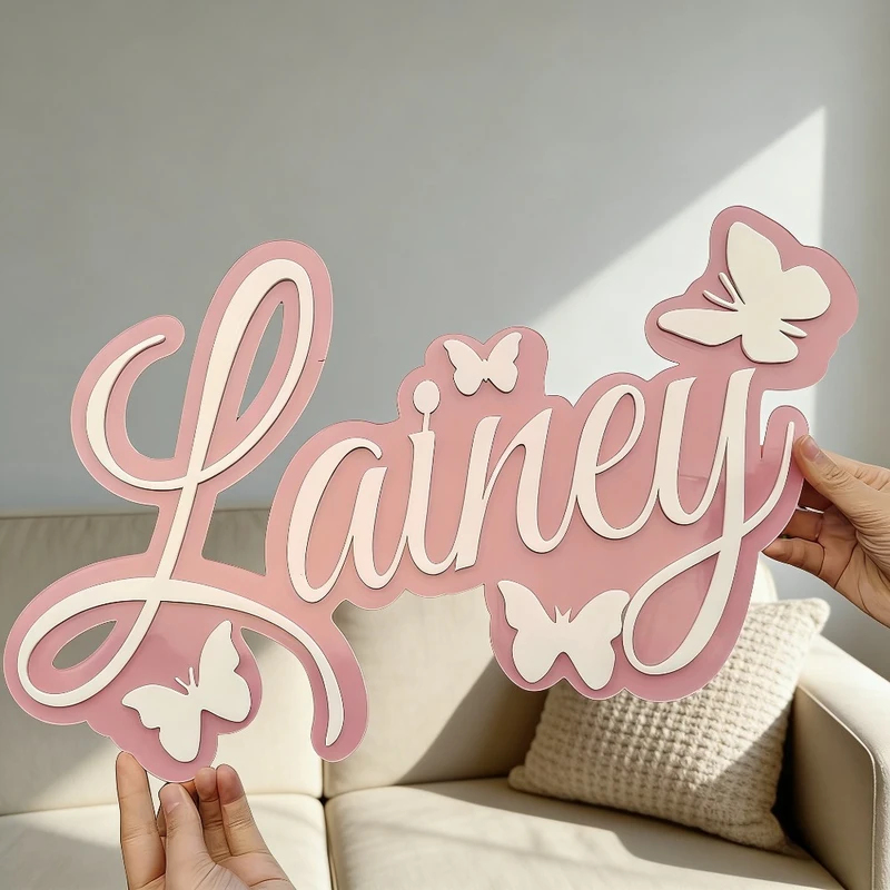 Personalized Baby Name Plaque, - Baby Nursery Wall Decor avis et prix