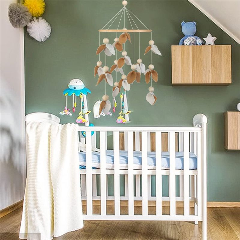 A84E-Boho Felt Cloth Mobile Fo - Baby Nursery Gender Neutral avis et prix