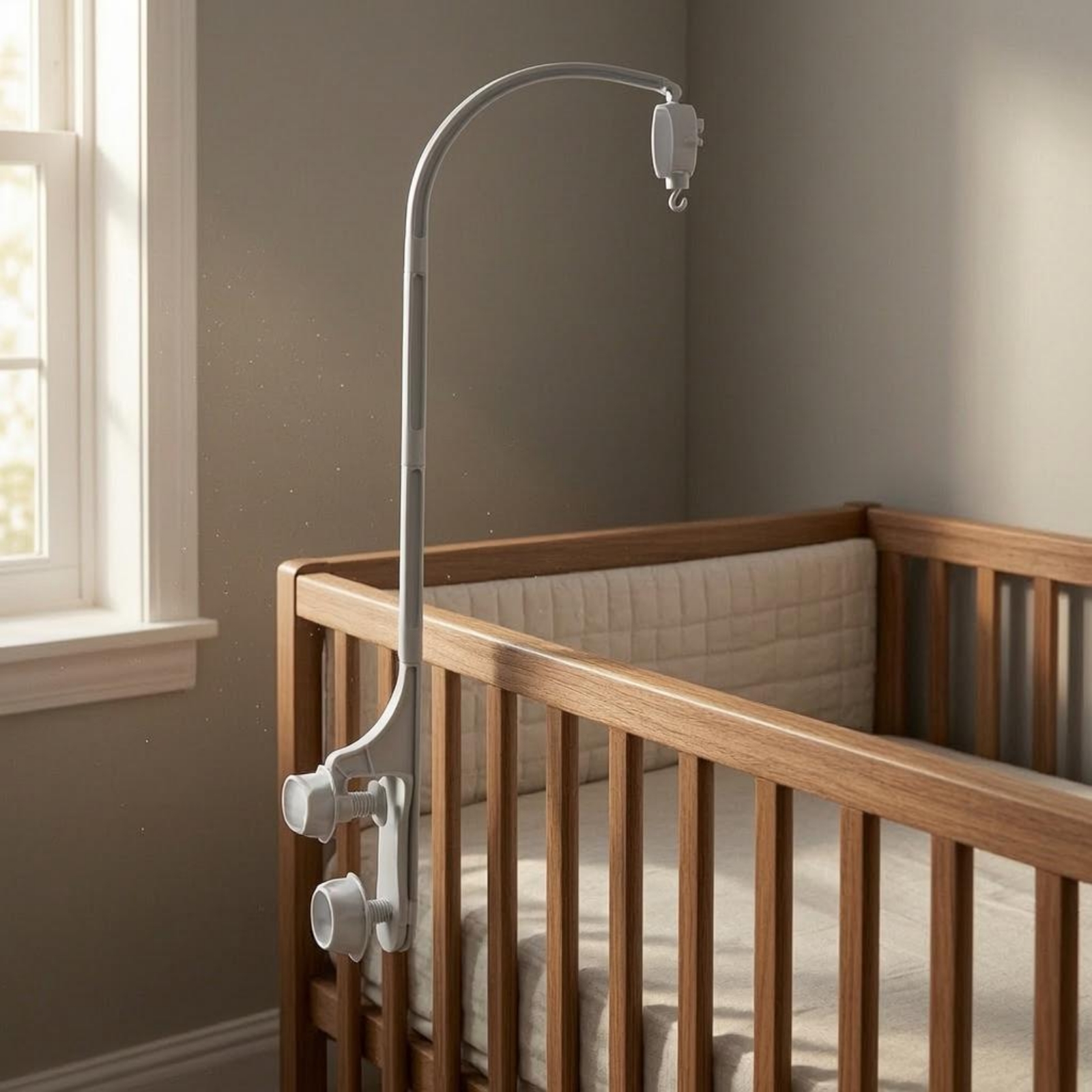 Baby Crib Mobile Stand White C - Baby Nursery Mobile avis et prix