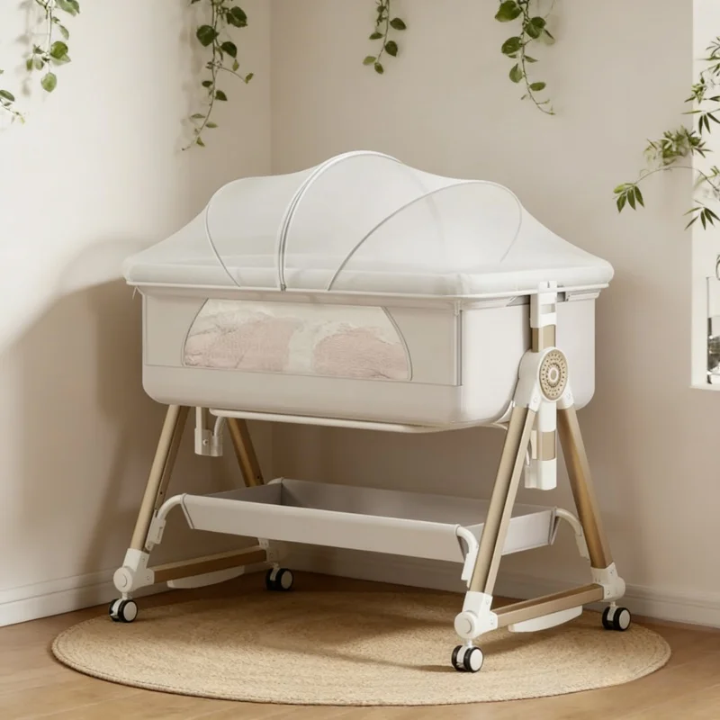 8-in-1 Convertible Smart Baby  - Baby Nursery Trolley avis et prix
