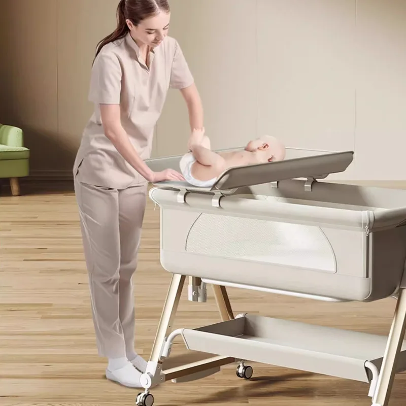 8-in-1 Convertible Smart Baby  - Baby Nursery Trolley avis et prix