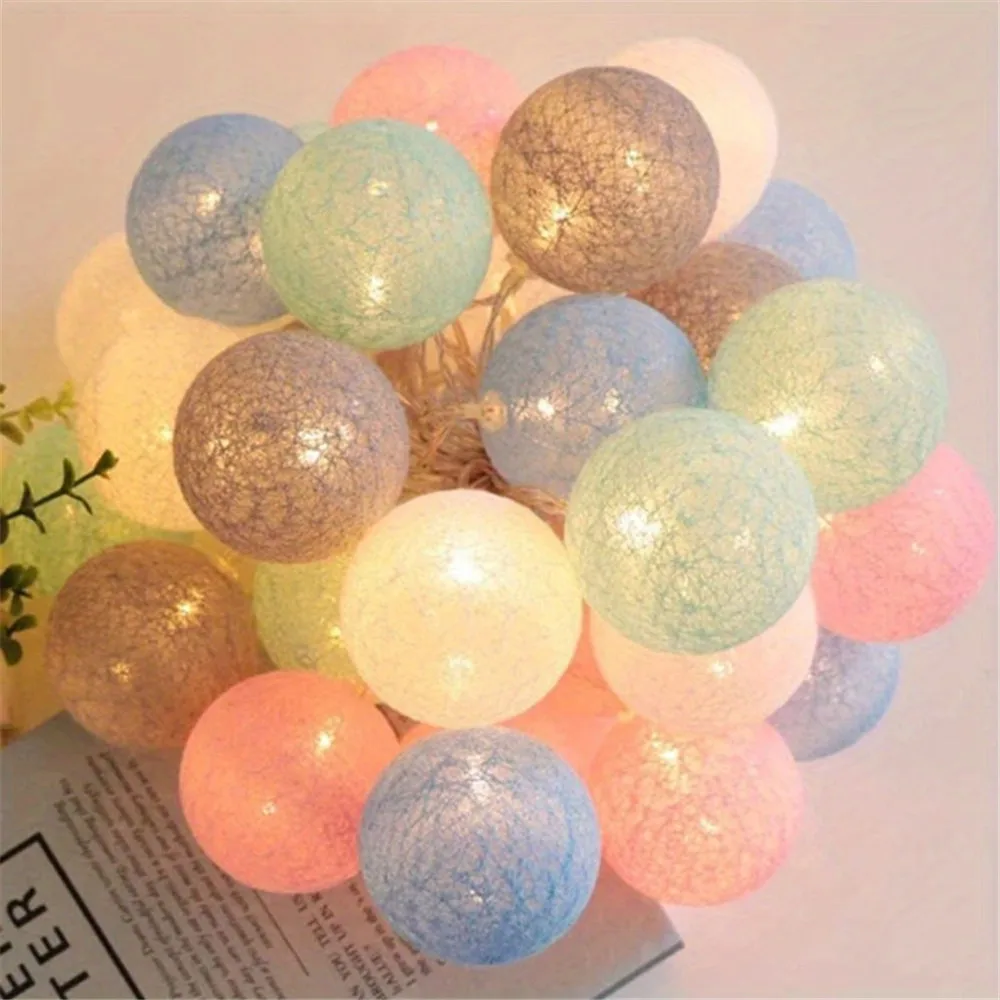 Halloween Cotton Garland Balls - Baby Nursery Light avis et prix