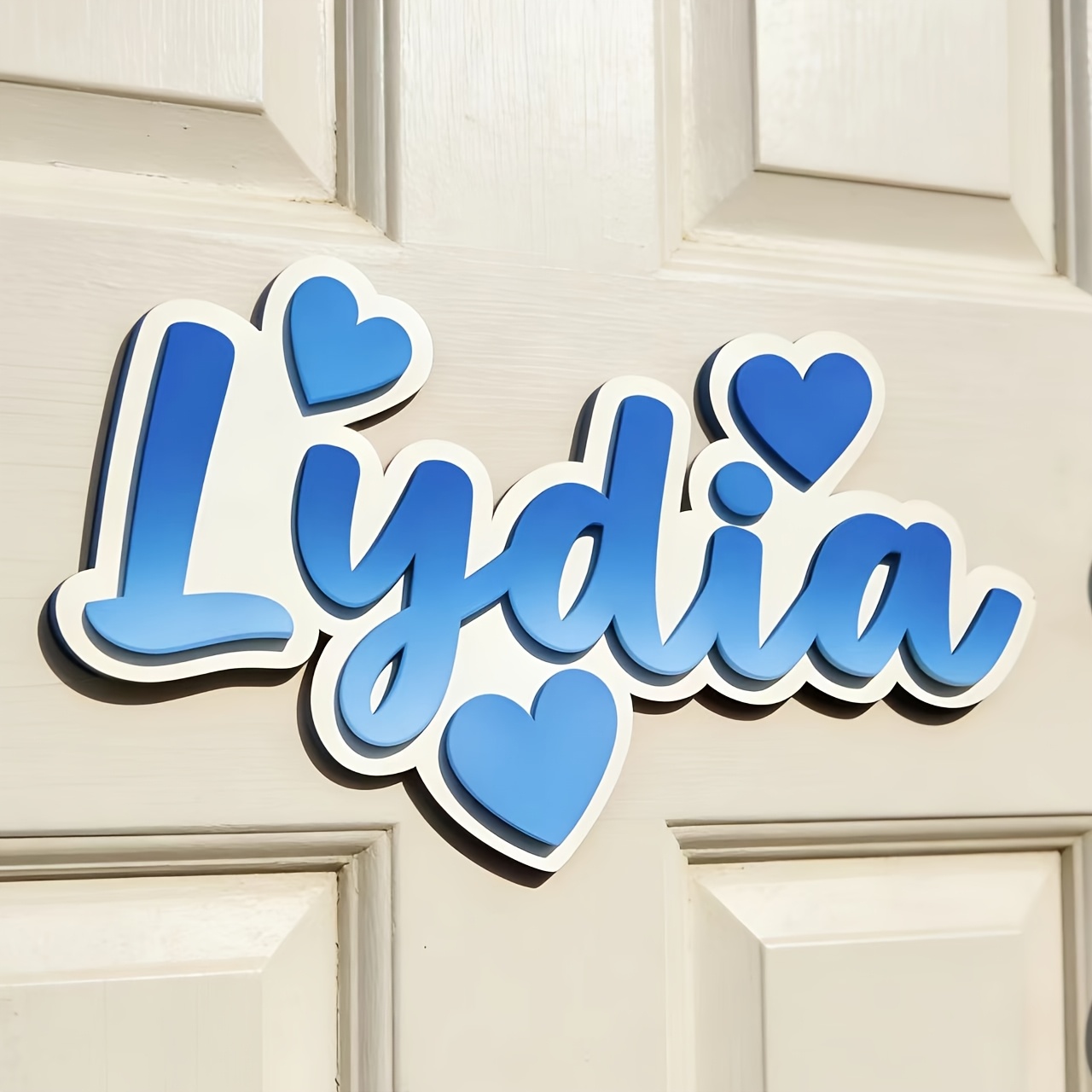 Personalized Gradient Heart Na - Baby Nursery Baby avis et prix