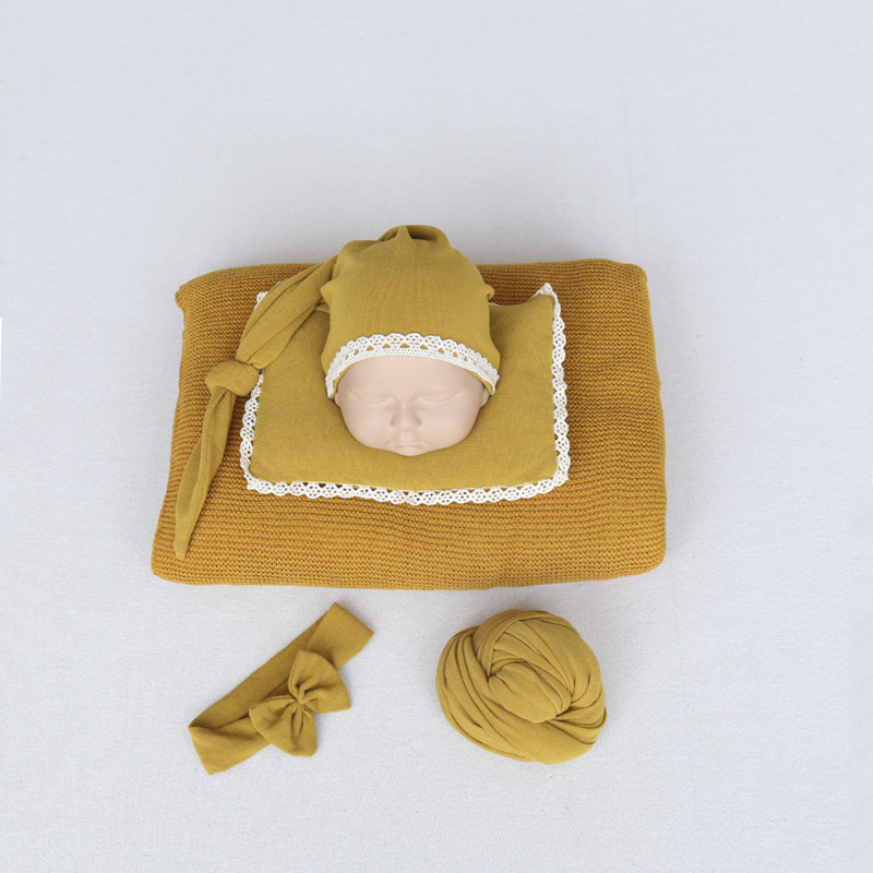 Newborn knitted blanket stretc - Baby Nursery Set avis et prix