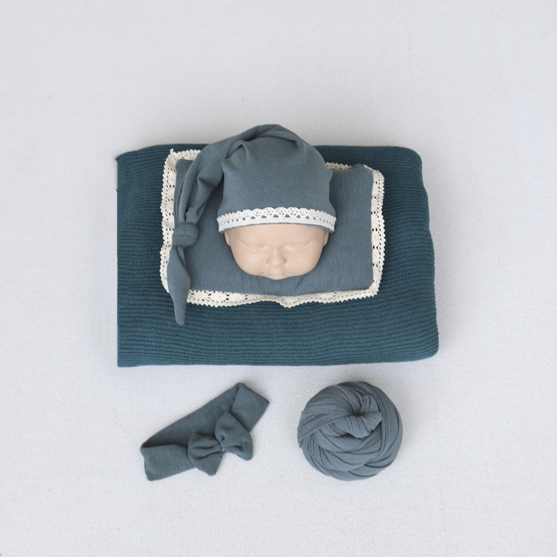 Newborn knitted blanket stretc - Baby Nursery Set avis et prix