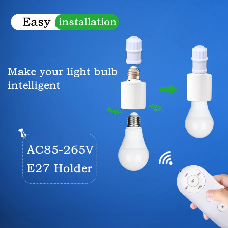 E27 60W Wireless Remote Contro - Baby Nursery Light avis et prix
