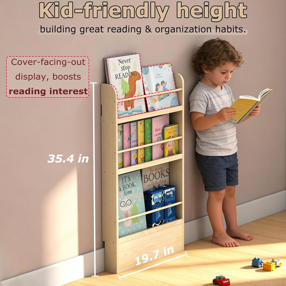Behind The Door Bookshel - Mon - Baby Nursery Bookcase avis et prix