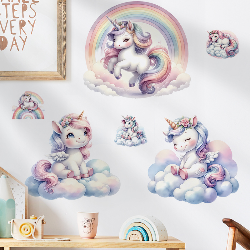 Unicorn Decorative Vinyl Child - Baby Nursery Ideas Girl avis et prix
