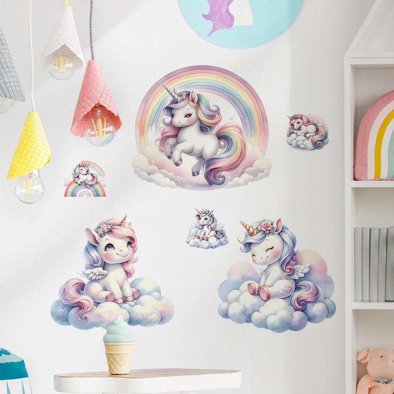 Unicorn Decorative Vinyl Child - Baby Nursery Ideas Girl avis et prix