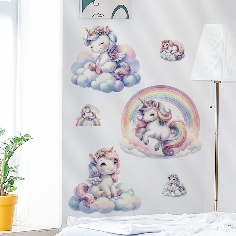 Unicorn Decorative Vinyl Child - Baby Nursery Ideas Girl avis et prix