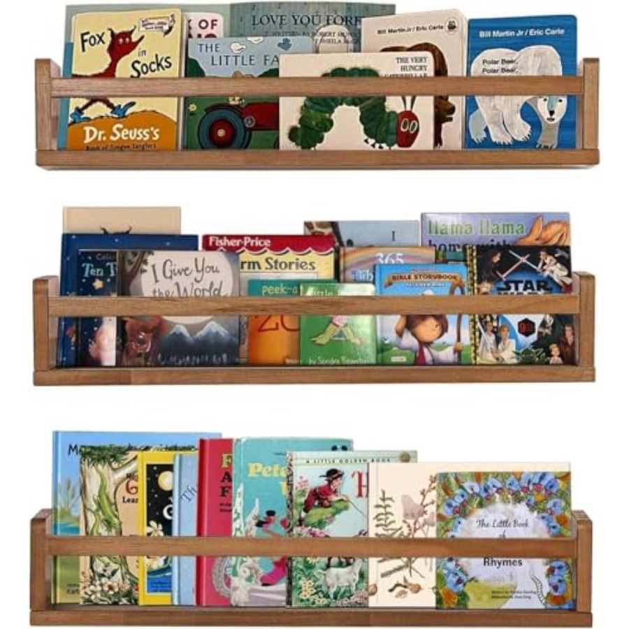 Nursery Shelves Floating Book  - Baby Nursery Floating Shelves avis et prix
