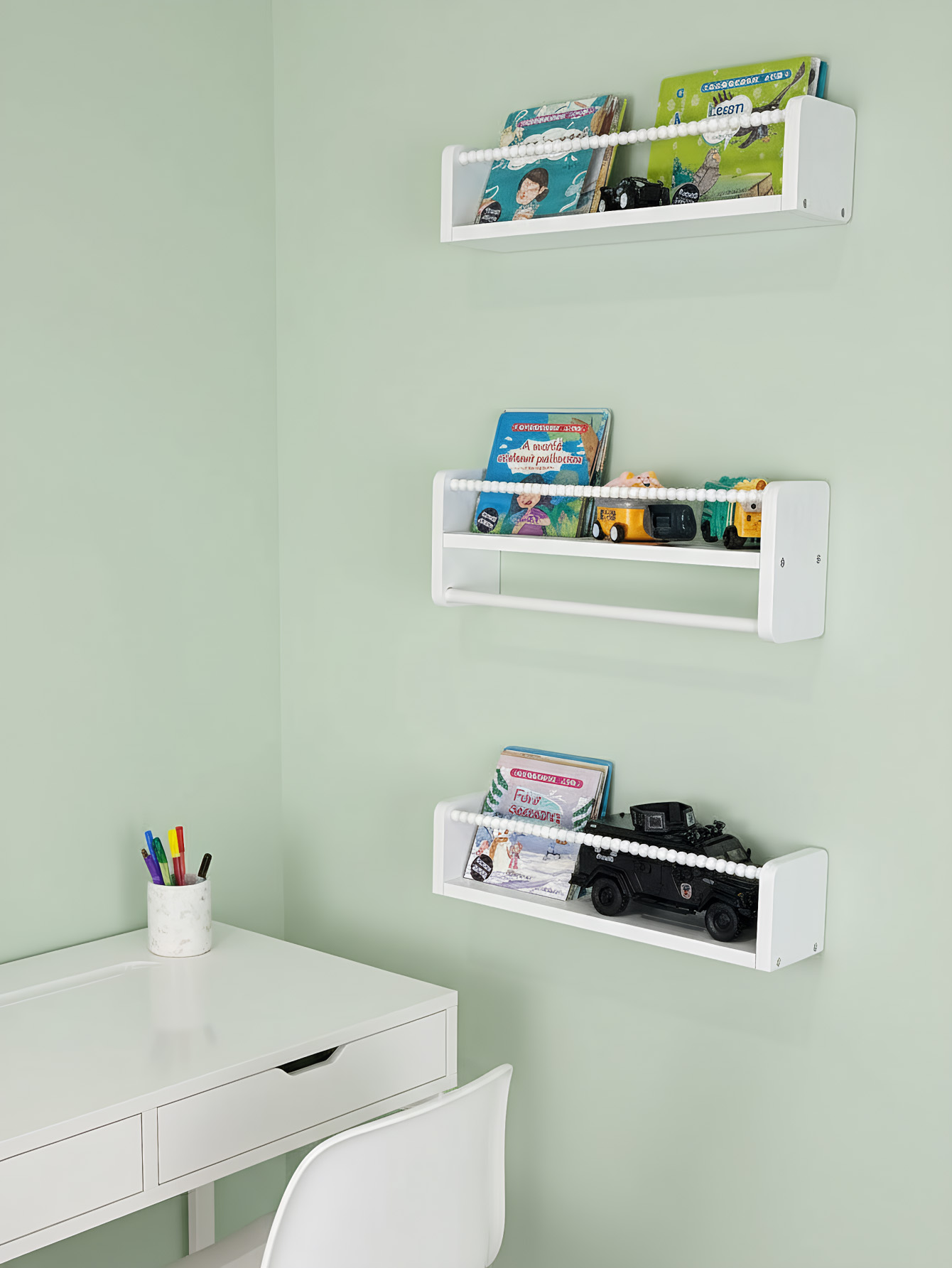 Nursery Book Shelves ,15.7 Inc - Baby Nursery Floating Shelves avis et prix