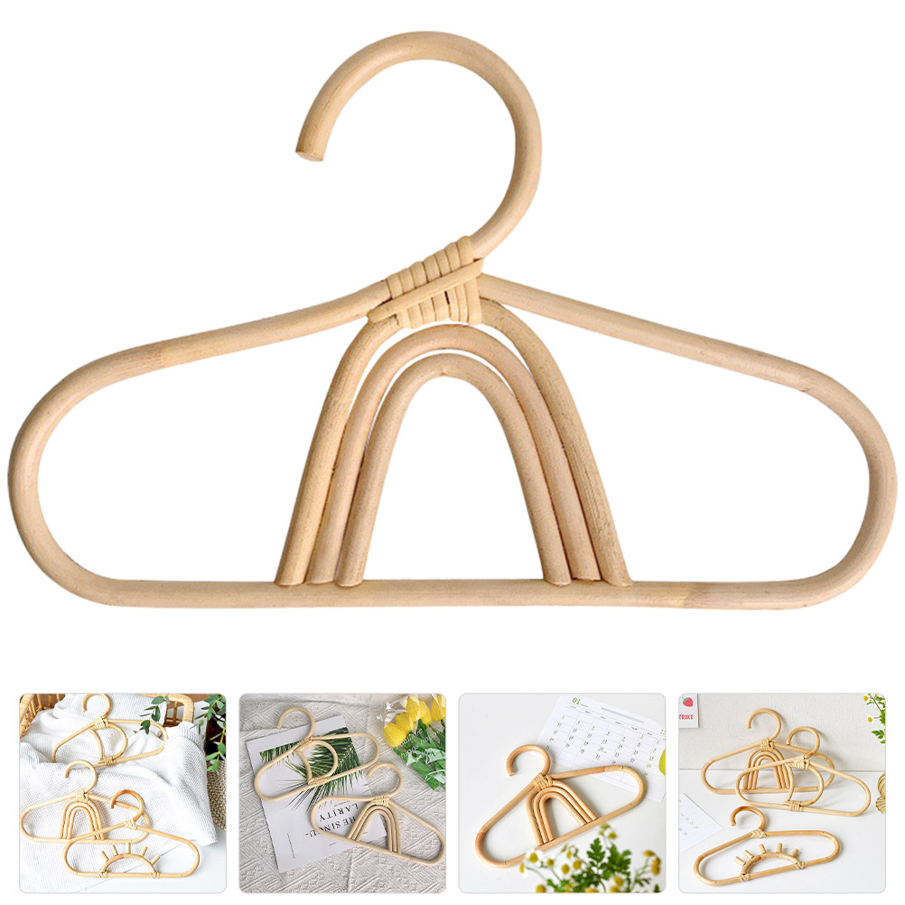 Rattan Toddler Hanger Compact  - Baby Nursery Closet Organization avis et prix