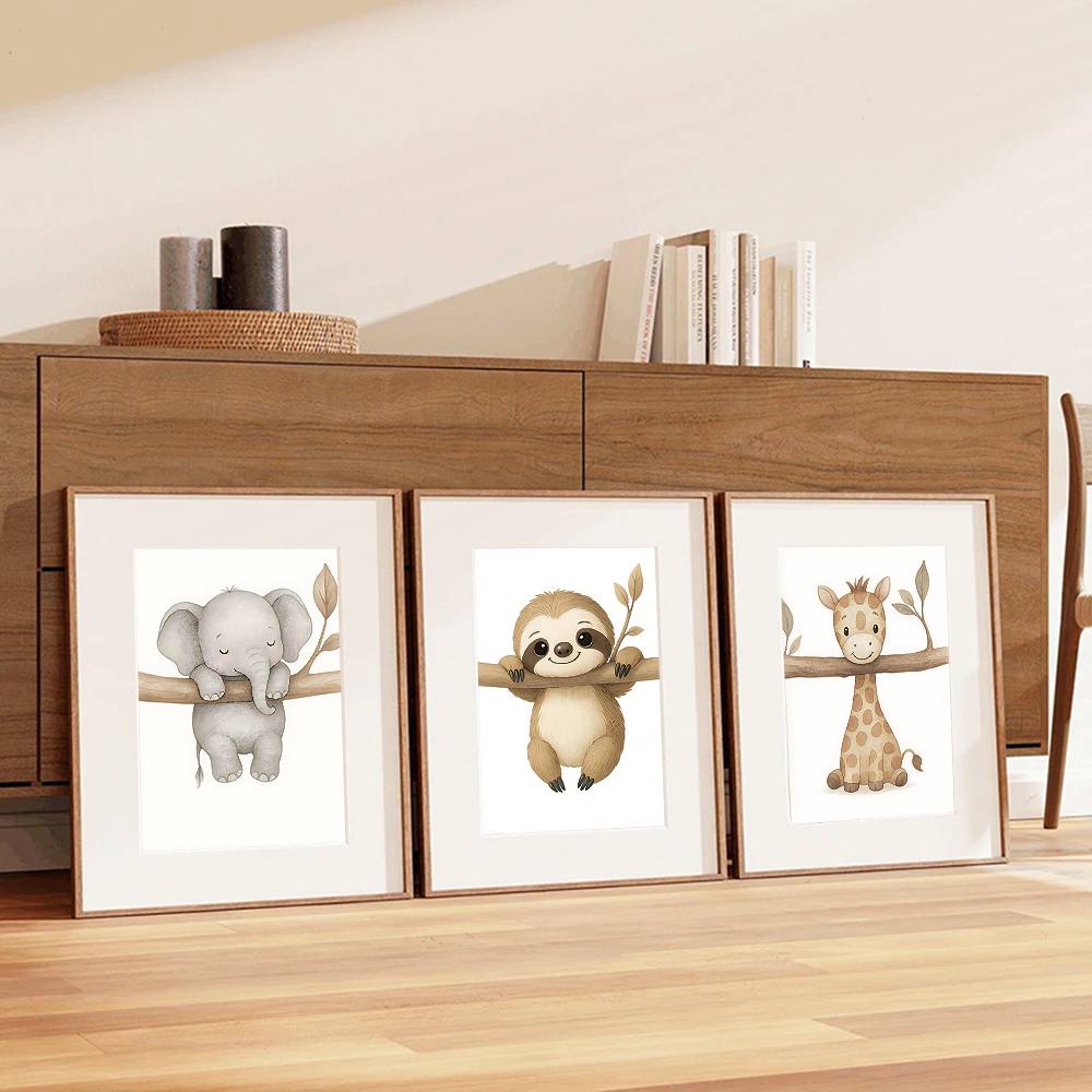 Neutral Boho Safari Baby Anima - Baby Nursery Gender Neutral avis et prix