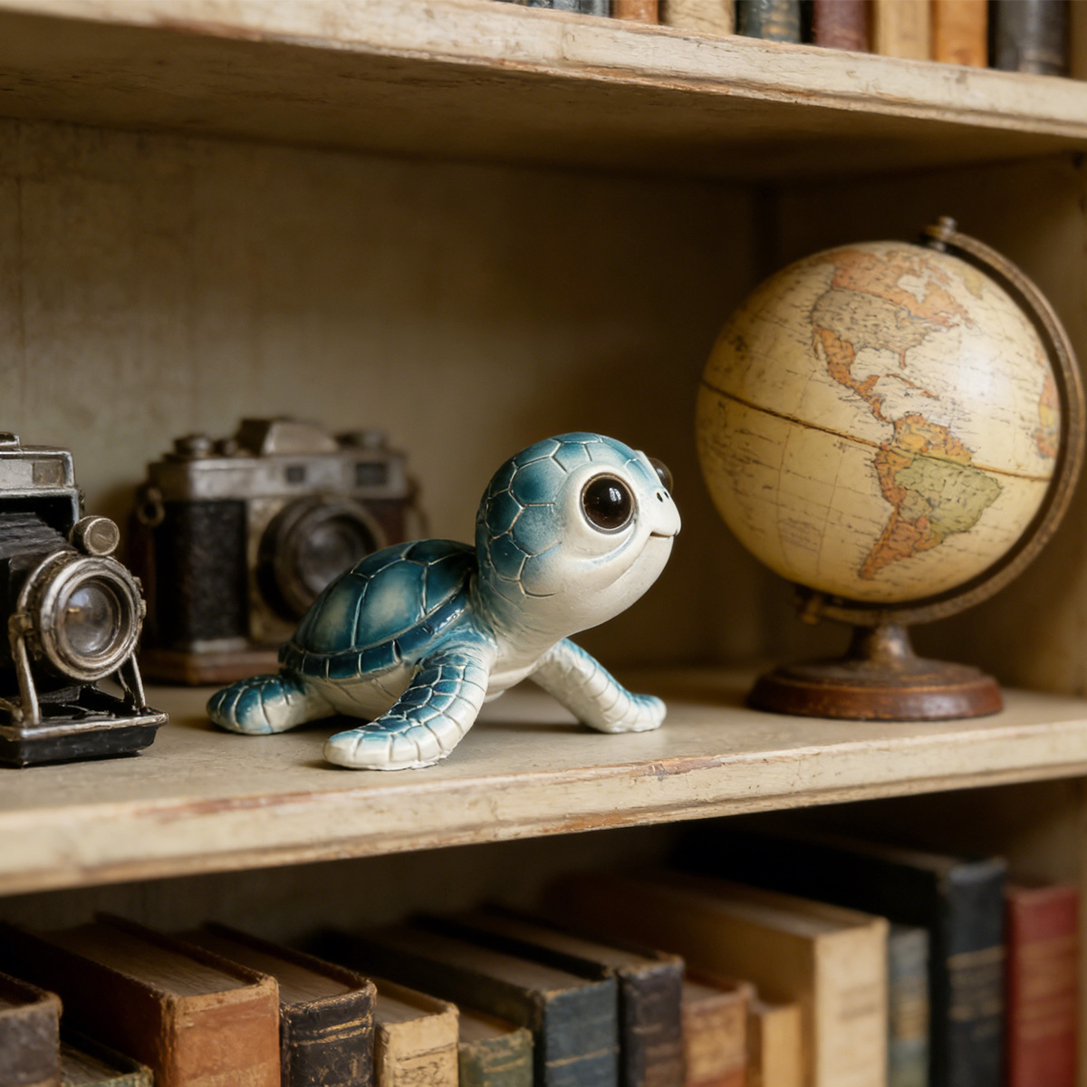 1Pc Resin Ornament, Sea Turtle - Baby Nursery Bookcase avis et prix