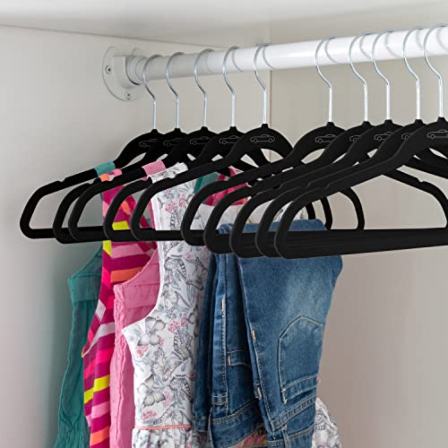 Velvet Hangers Slim Non-Slip D - Baby Nursery Closet Organization avis et prix