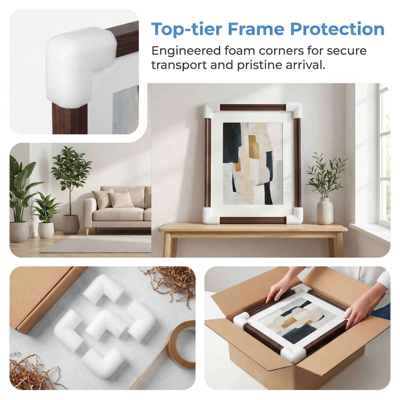 25Pcs Pearl Cotton Foam Corner - Corner Guard Foam avis et prix