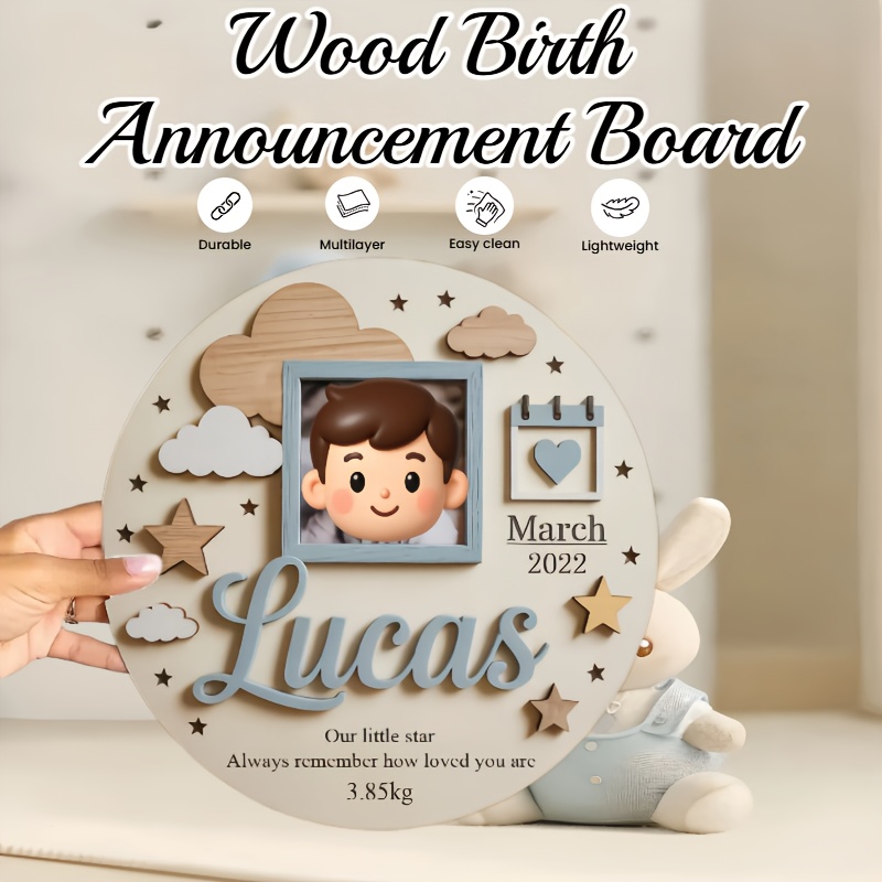 Personalized Baby Photo Frame, - Baby Nursery Baby avis et prix