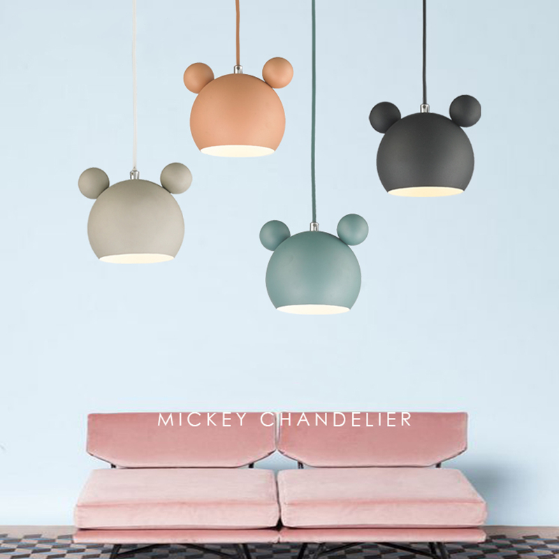Modern Mickey Pendant Lights C - Baby Nursery Light avis et prix