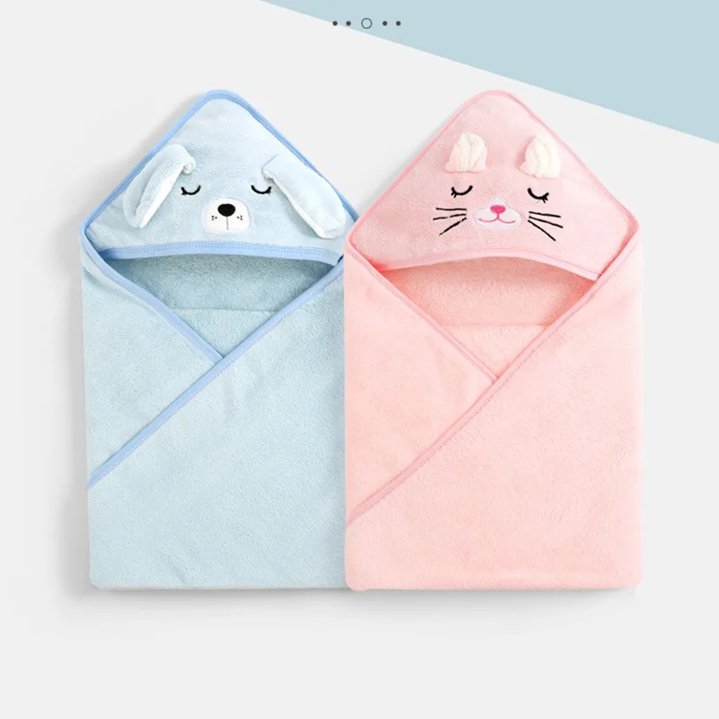 Cartoon Animal Baby Bath Towel - Baby Nursery Accessories avis et prix