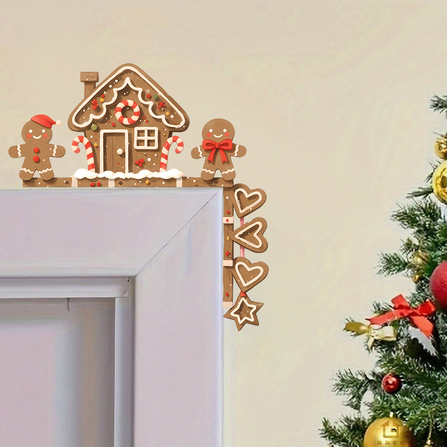 Gingerbread House & Man Christ - Baby Nursery Wall Decor avis et prix