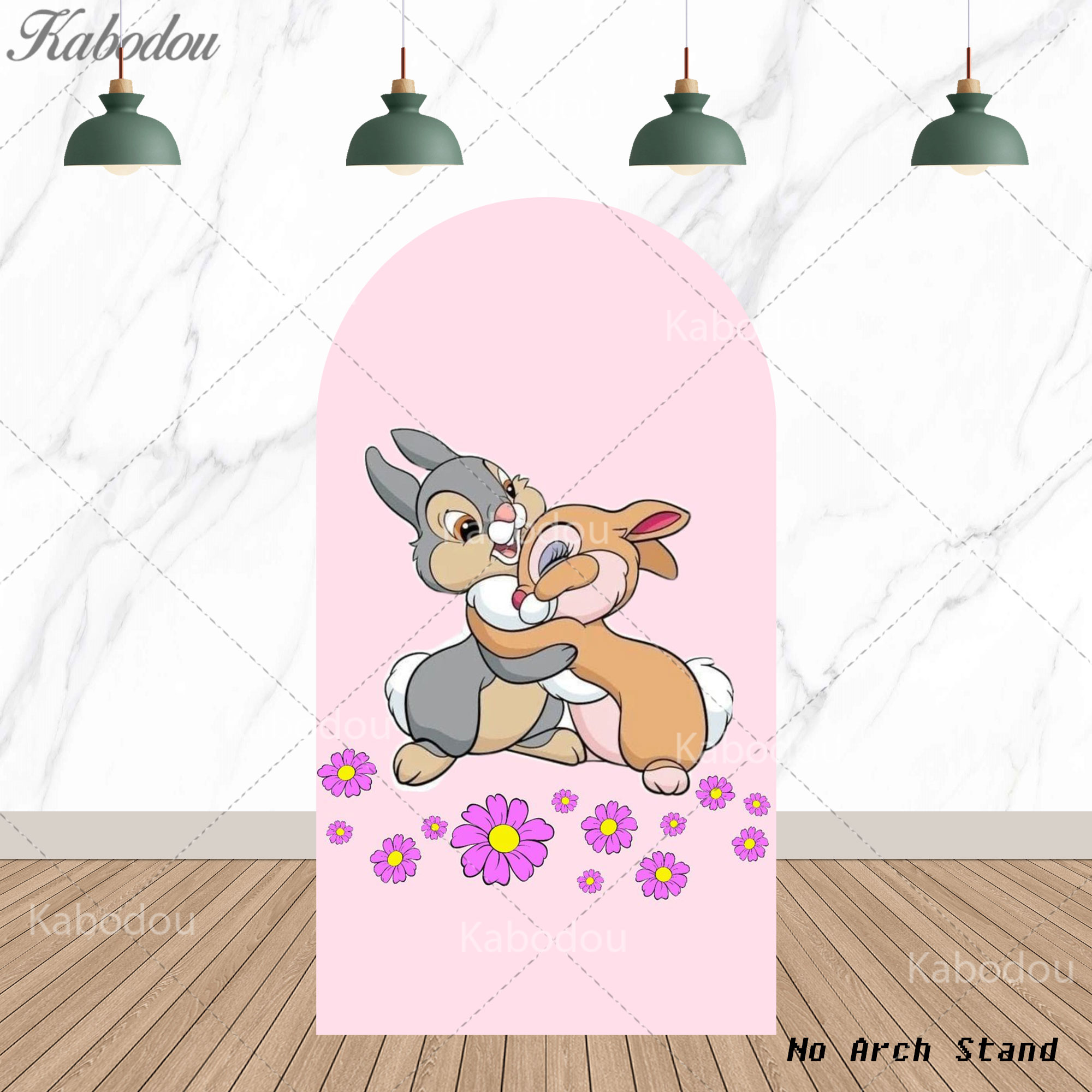 Arch Bambi Deer Background Cov - Baby Nursery Ideas Girl avis et prix