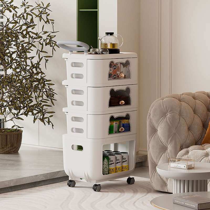 Multi-Purpose Living Room Stor - Baby Nursery Utility Cart avis et prix