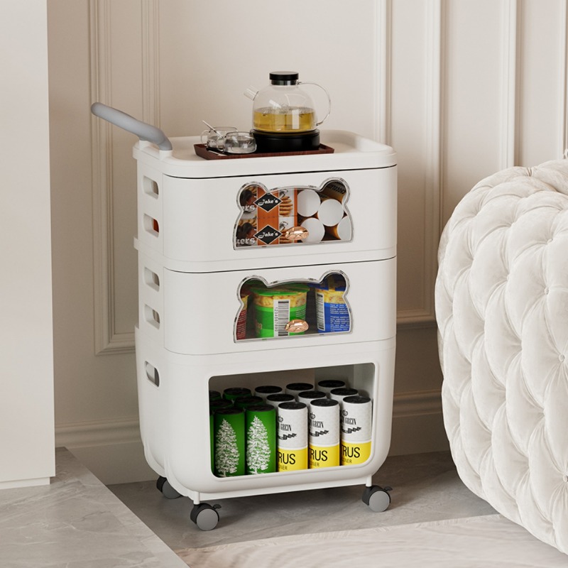 Multi-Purpose Living Room Stor - Baby Nursery Utility Cart avis et prix
