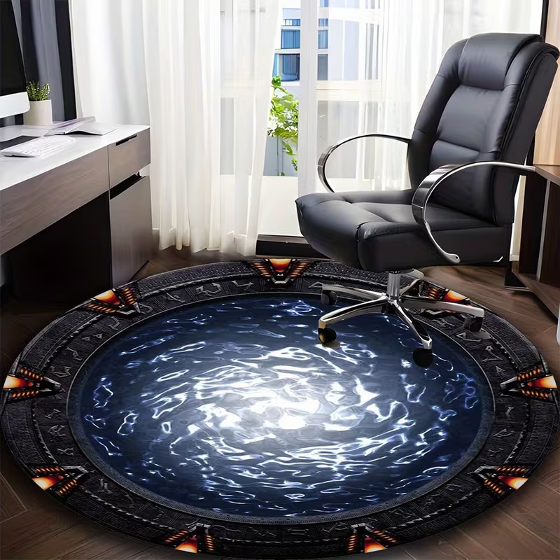 Galaxy-Inspired Round Rug Soft - Soft Rug Nursery avis et prix