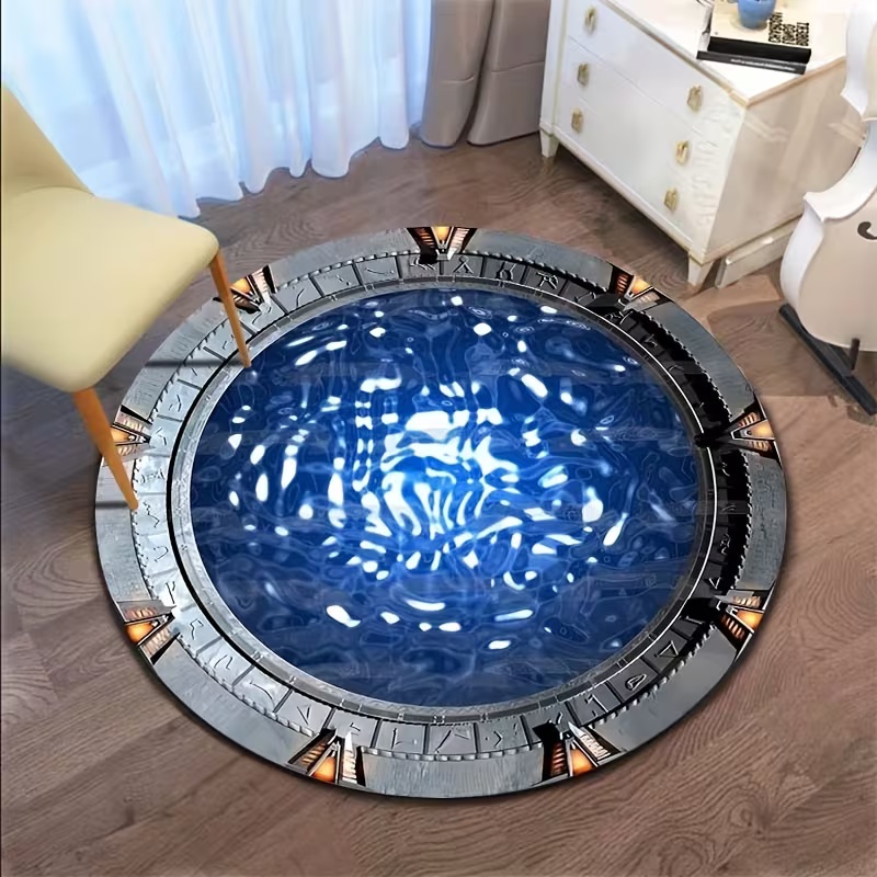 Galaxy-Inspired Round Rug Soft - Soft Rug Nursery avis et prix