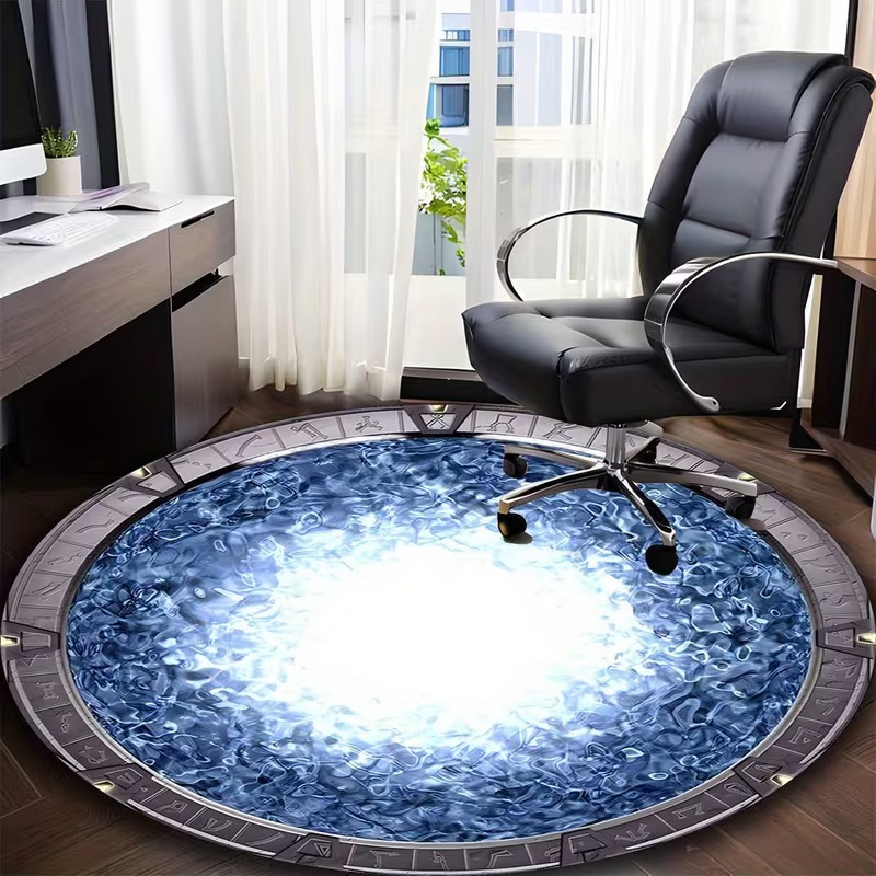Galaxy-Inspired Round Rug Soft - Soft Rug Nursery avis et prix