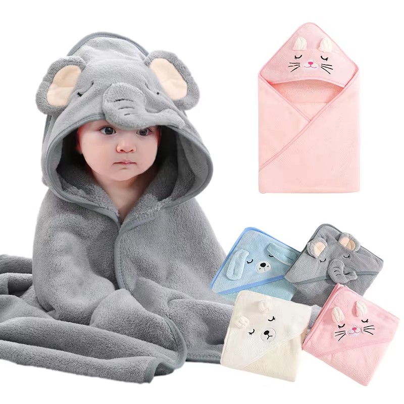 Cartoon Baby Bath Towels Soft  - Baby Nursery Accessories avis et prix