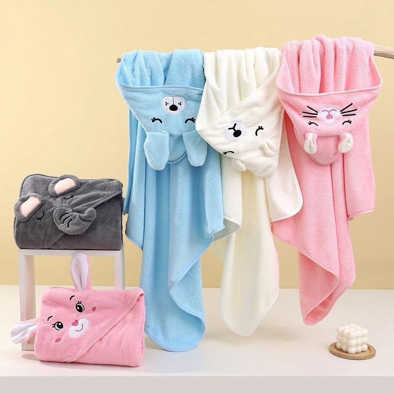 Cartoon Baby Bath Towels Soft  - Baby Nursery Accessories avis et prix