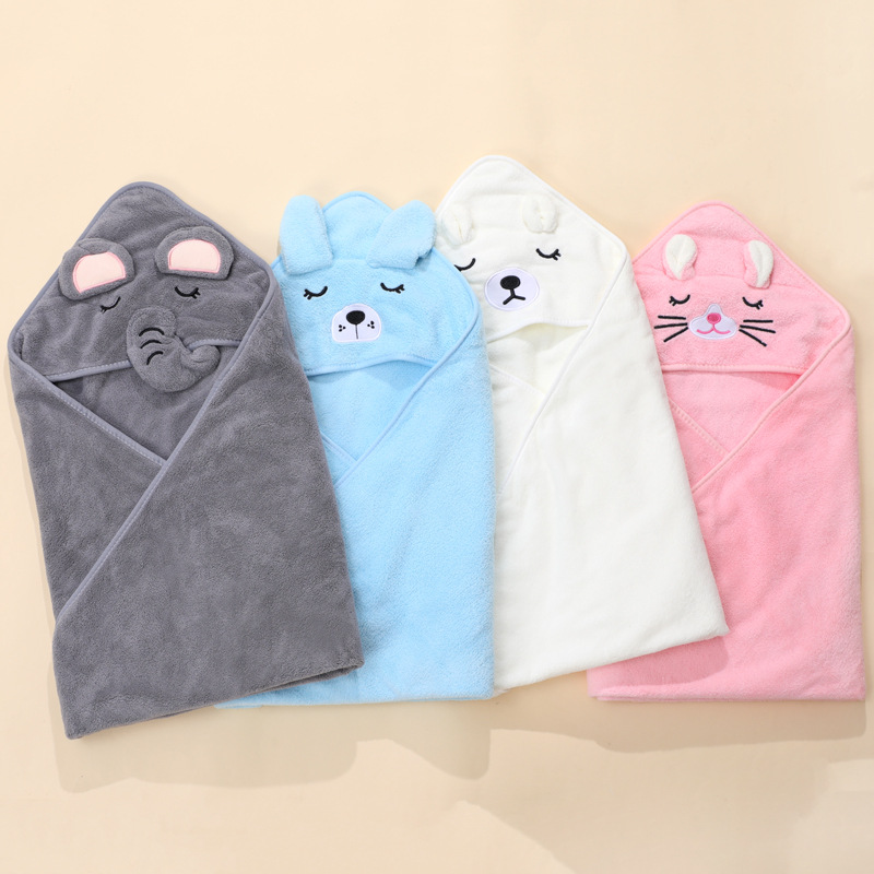 Cartoon Baby Bath Towels Soft  - Baby Nursery Accessories avis et prix