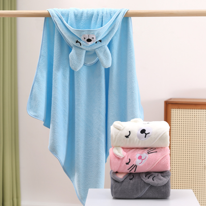 Cartoon Baby Bath Towels Soft  - Baby Nursery Accessories avis et prix