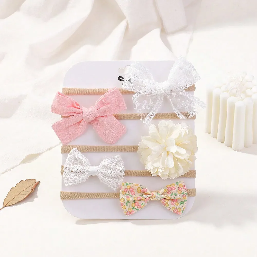5Pcs/Set Baby Elastic Headband - Baby Nursery Set avis et prix