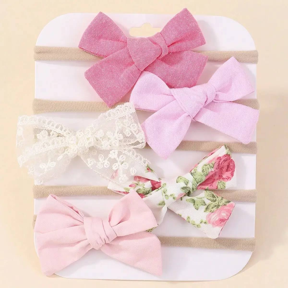 5Pcs/Set Baby Elastic Headband - Baby Nursery Set avis et prix
