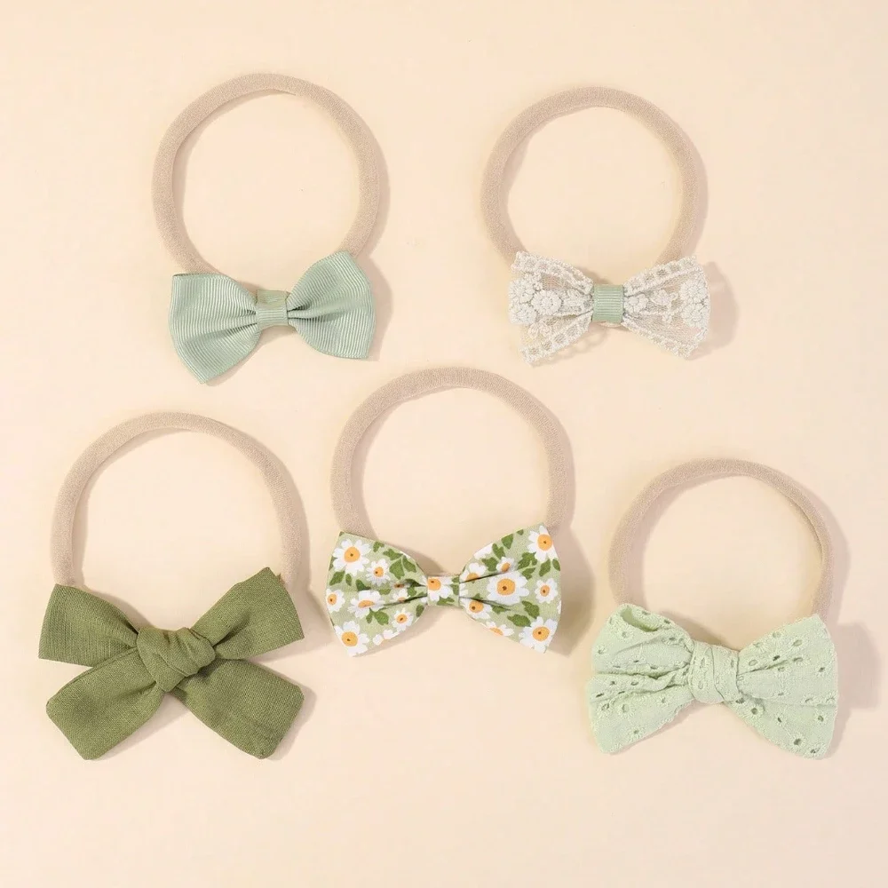 5Pcs/Set Baby Elastic Headband - Baby Nursery Set avis et prix