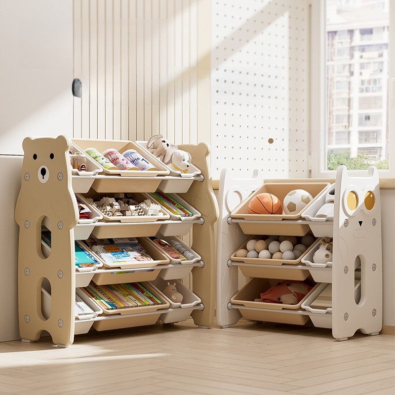 Floor-standing Kids Toy Organi - Baby Nursery Bookcase avis et prix