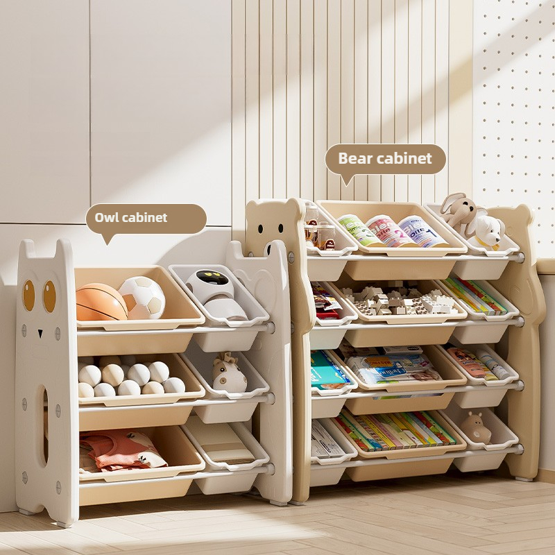 Floor-standing Kids Toy Organi - Baby Nursery Bookcase avis et prix