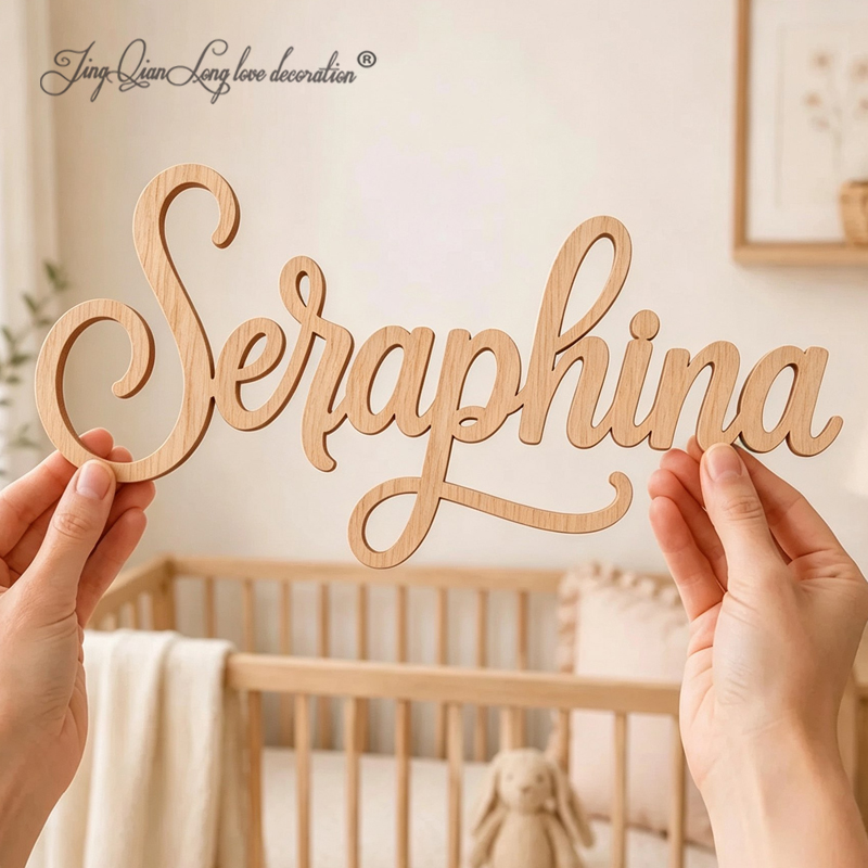 Personalized Wooden Name Sign  - Baby Nursery Baby avis et prix