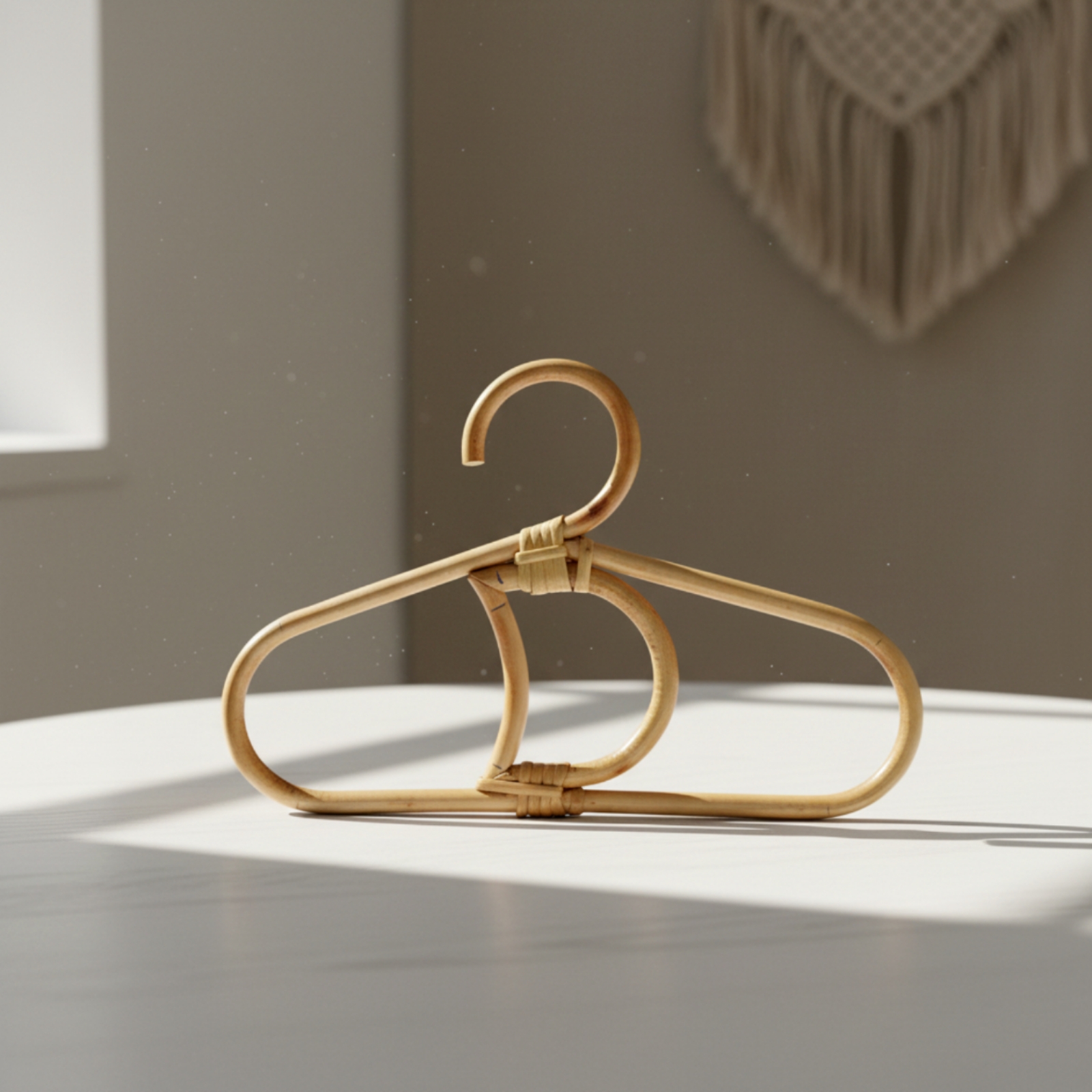 Rattan Clothes Hanger Handmade - Baby Nursery Closet avis et prix