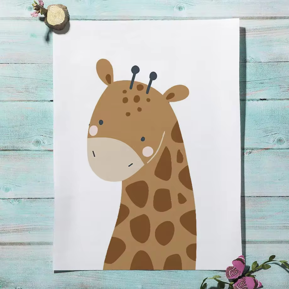 Rainbow Sun Lion Dinosaur Alph - Baby Nursery Mirror avis et prix