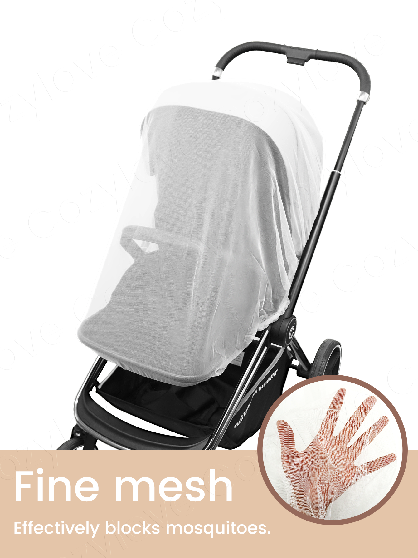 Universal Stroller Mosquito Ne - Baby Nursery Trolley avis et prix