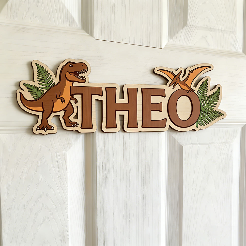Personalized Dinosaur Name Sig - Baby Nursery Baby avis et prix