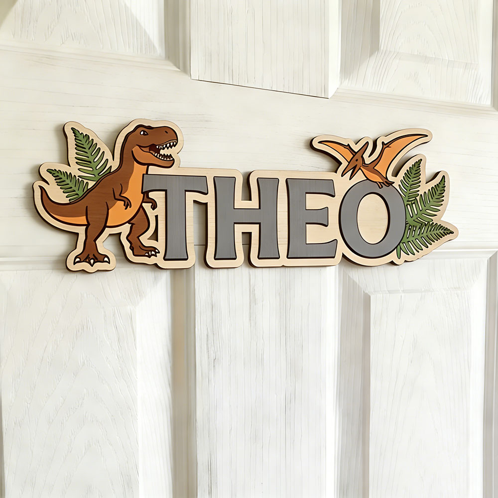 Personalized Dinosaur Name Sig - Baby Nursery Baby avis et prix