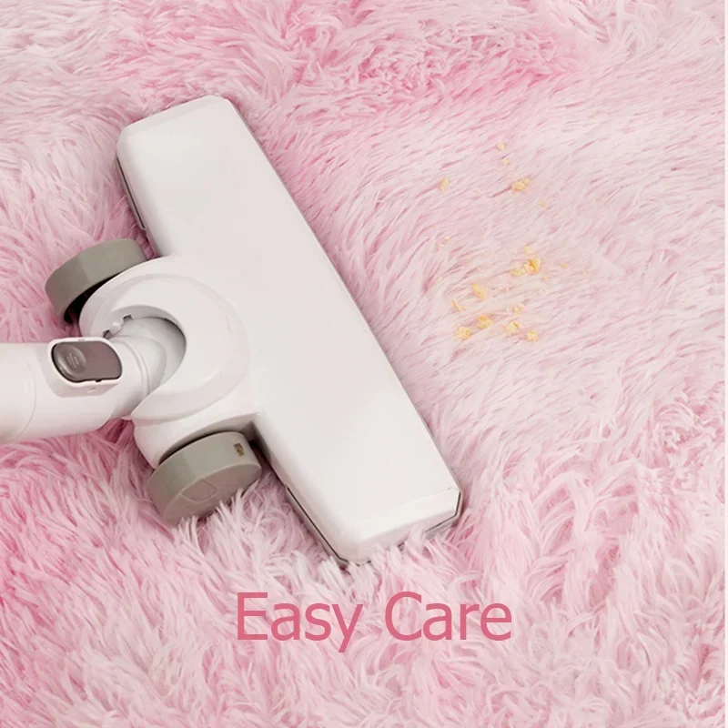 Pink Kids Carpet For Girls Bed - Soft Rug Nursery avis et prix
