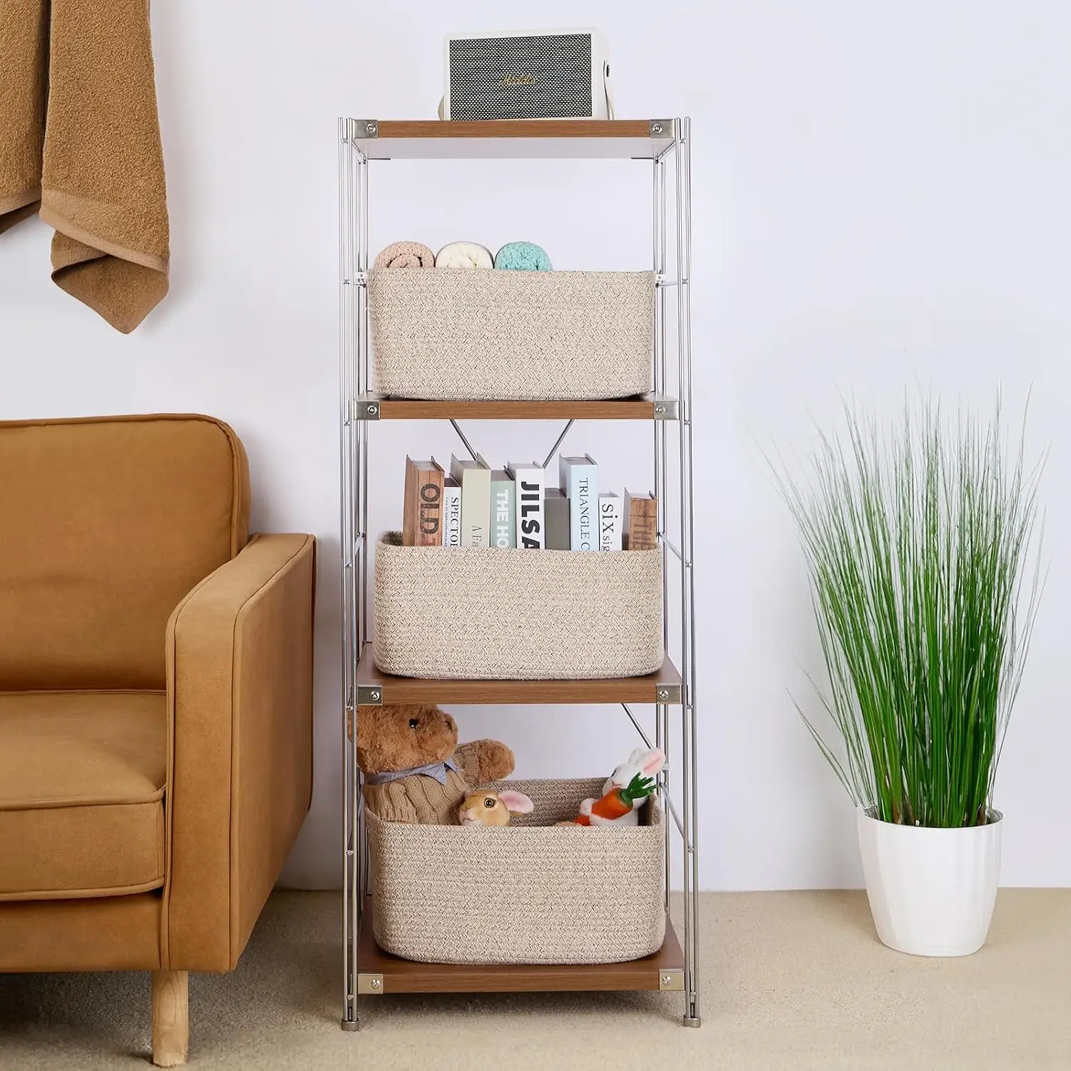 Large Storage Baskets for Shel - Baby Nursery Closet avis et prix