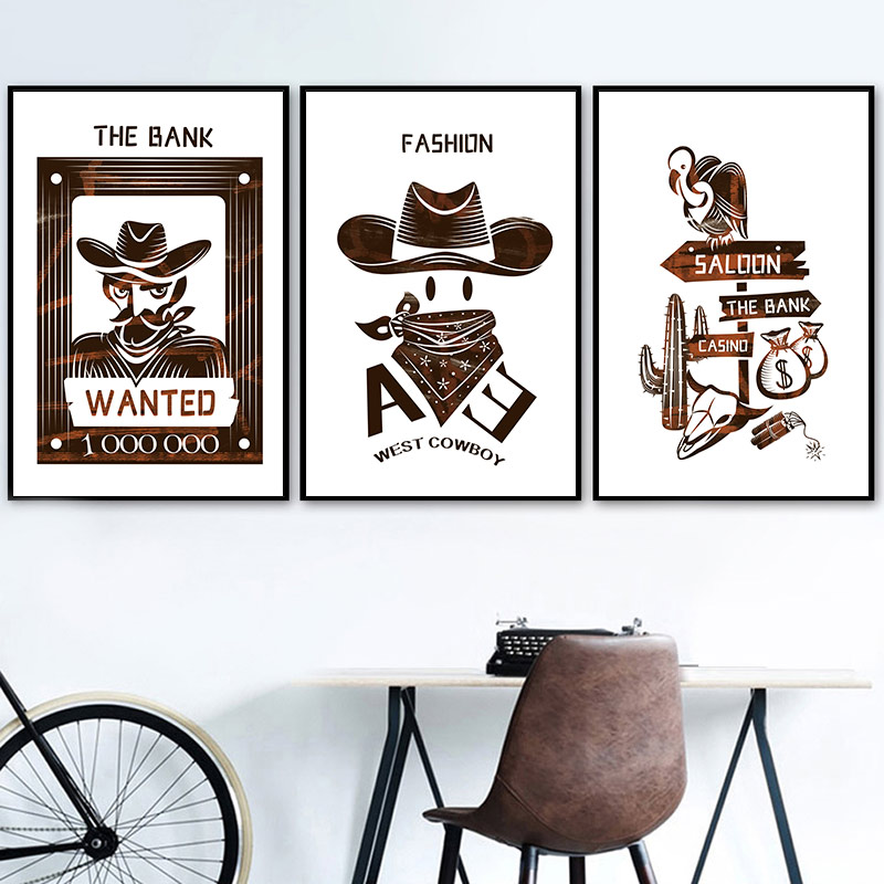 Child Room Cartoon Western Cow - Baby Nursery Mirror avis et prix