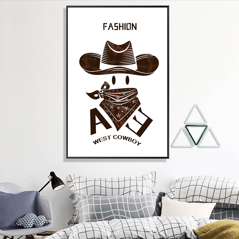 Child Room Cartoon Western Cow - Baby Nursery Mirror avis et prix